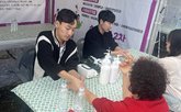 미용 봉사(핸드마사지)