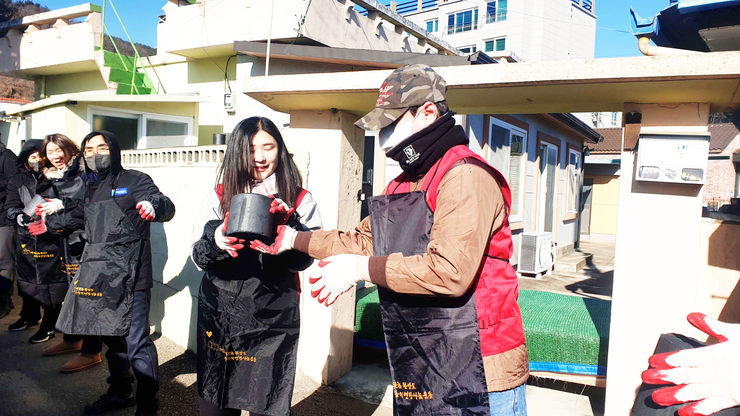 온기나눔 봉사활동 사진