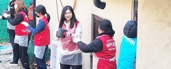 사랑의 온기나눔 선린대 봉사자 사진